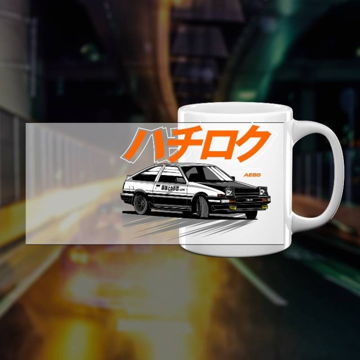 Mug Toyota Ae86 TRUENO