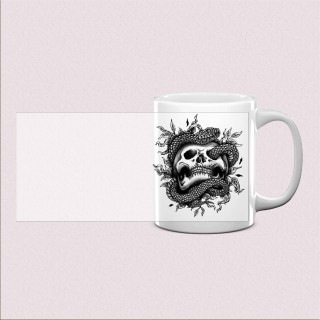 Mug Serpent et Crâne – Design Unique