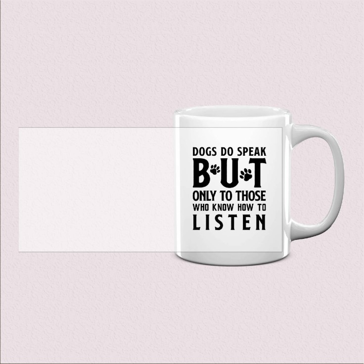 Mug ‘Paroles de chiens’ – Écoute et partage
