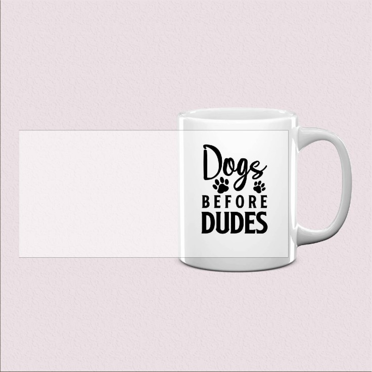 Mug « Dogs Before Dudes »
