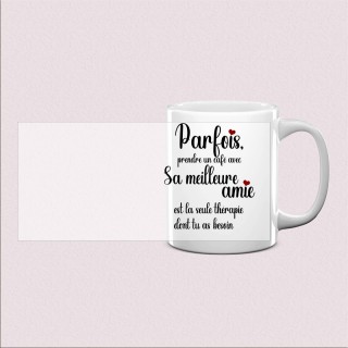 Mug « Parfois prendre un café » Bonheur simple