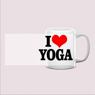 Mug I Love Yoga – Plaisir et sérénité