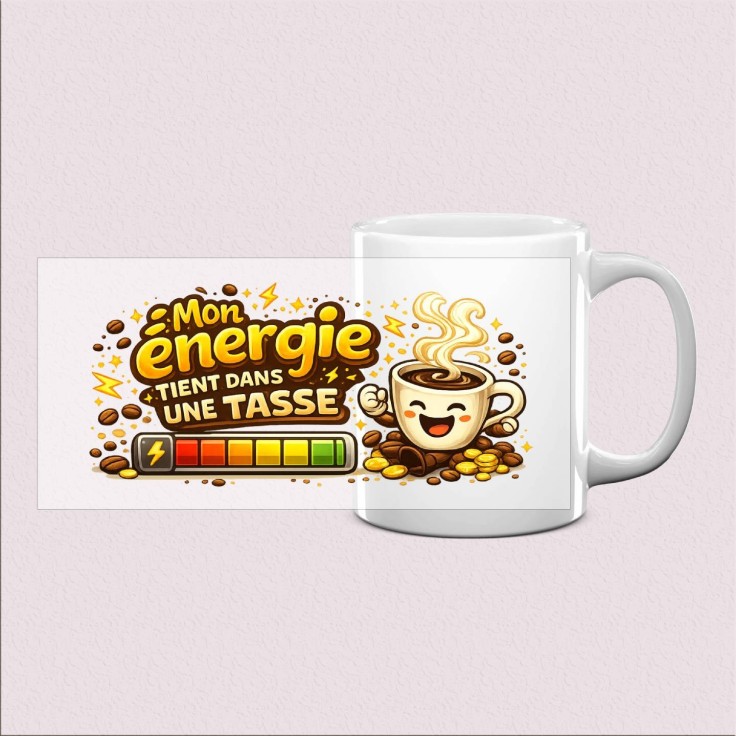 Mug « Mon énergie dans une tasse »
