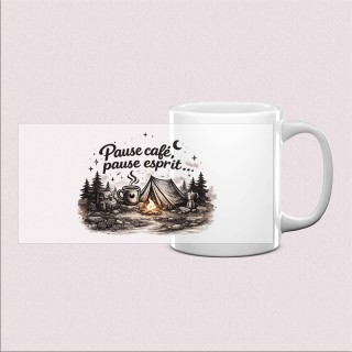 Mug Pause Café – Esprit Détente