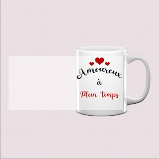 Mug « Amoureux à Plein Temps »