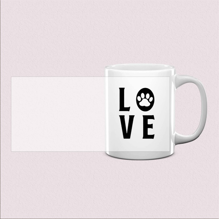 Mug imprimé Tendres Pensées