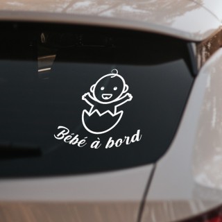 Bébé à bord oeuf