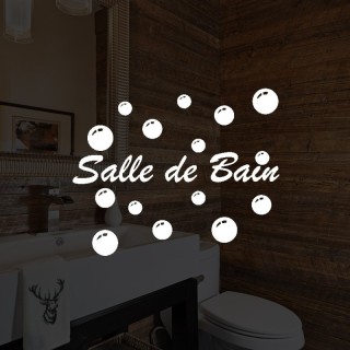 Salle de bain bulles