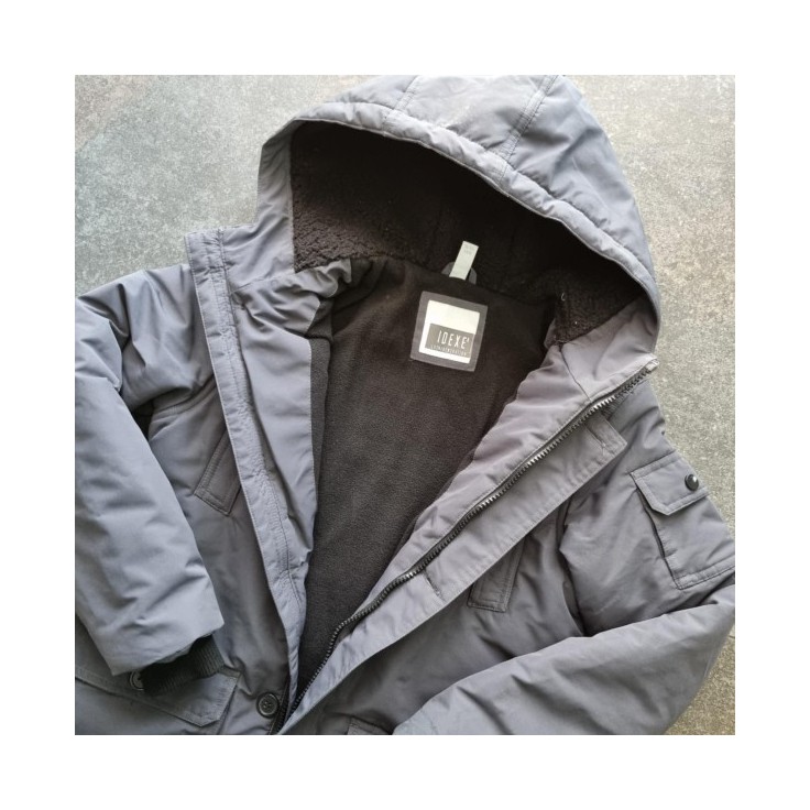 Veste noire chaude Idexe