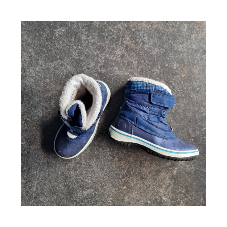 Bottines bleues fourrées Lupilu