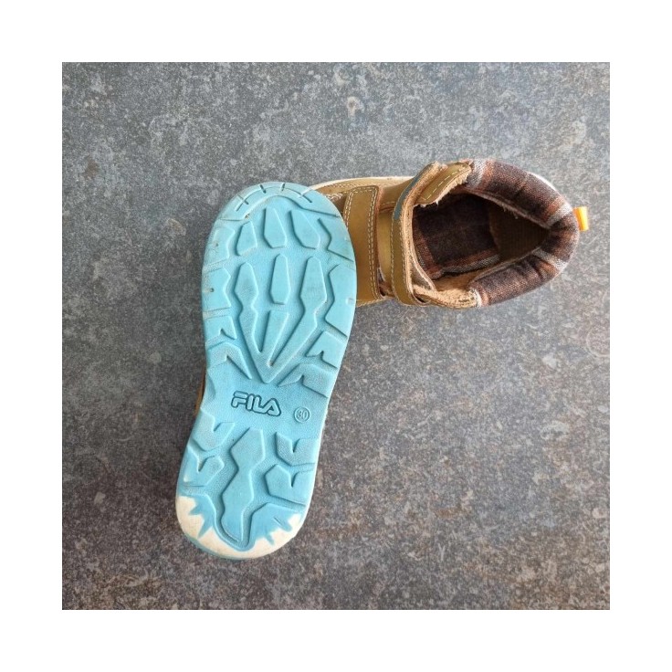 Bottines beiges Fila