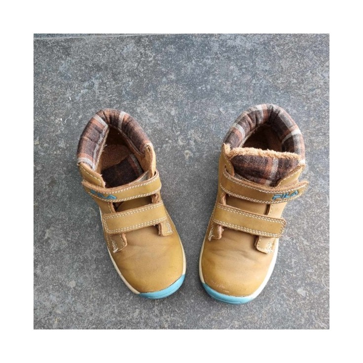 Bottines beiges Fila