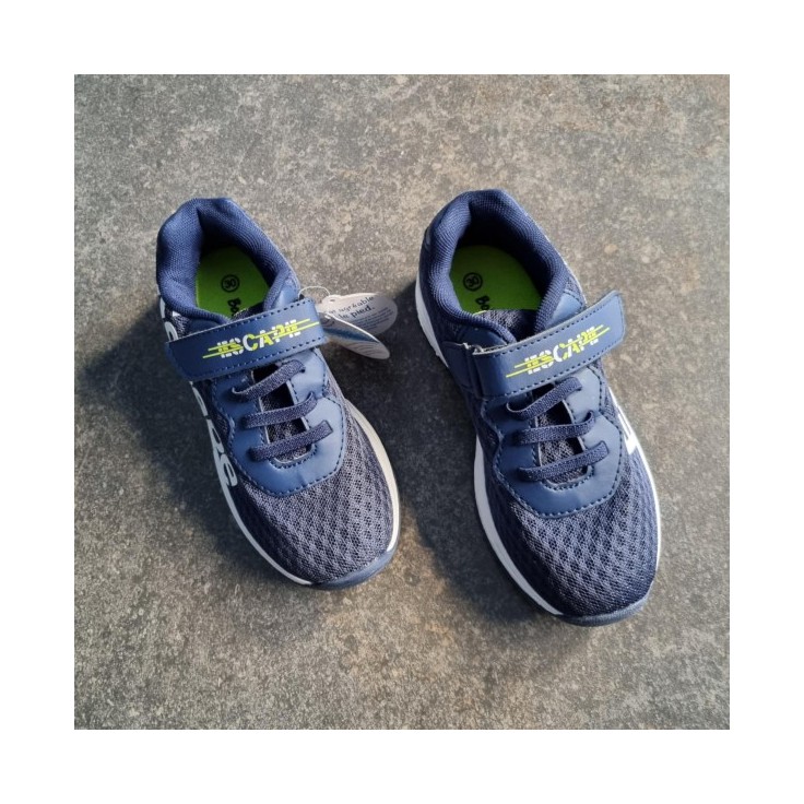 Baskets bleues Escape