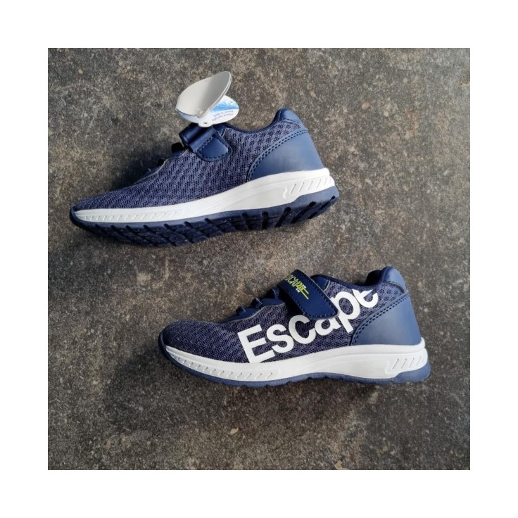 Baskets bleues Escape