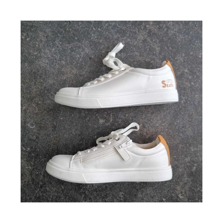 Baskets blanches Vertbaudet