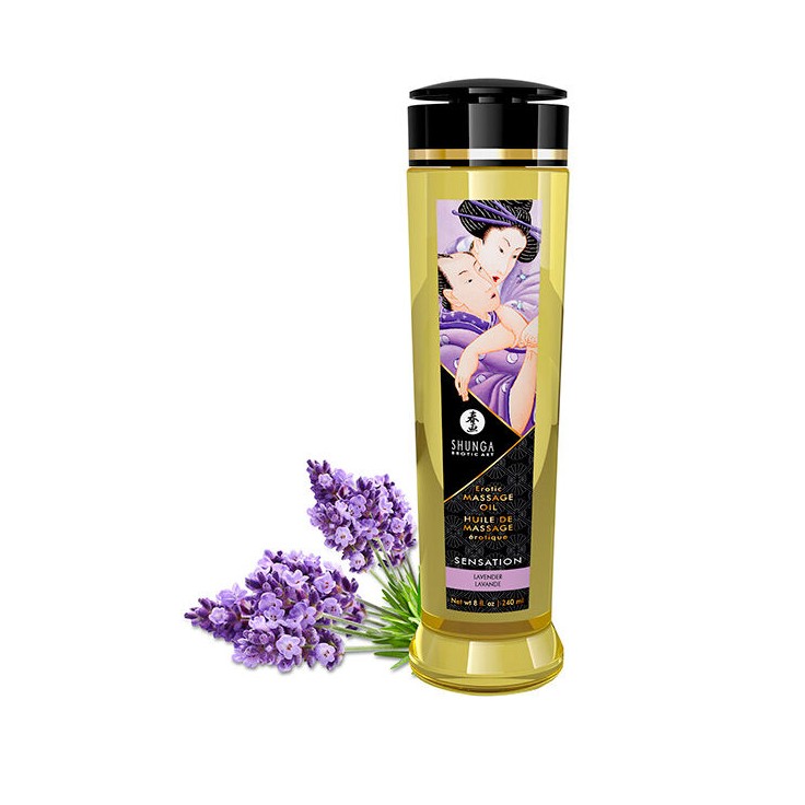Huile de massage Sensation - Shunga