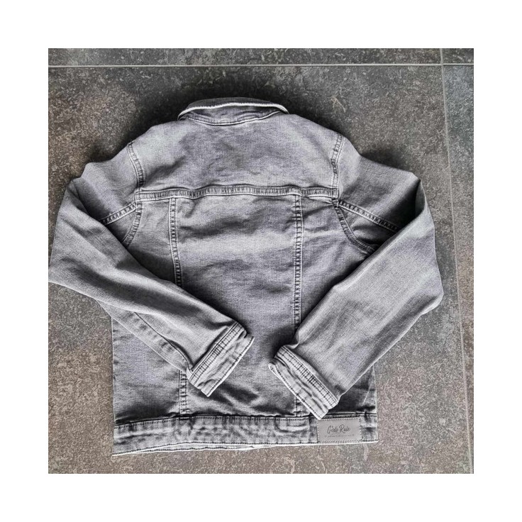 Veste jeans grise Girls Rule
