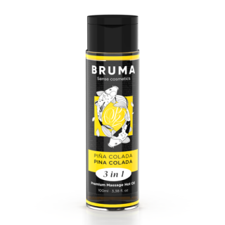 Huile massage chauffante Pina Colada - Bruma