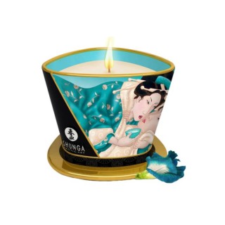 Bougie de massage fleurs des îles SHUNGA