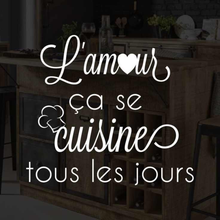 L'amour se cuisine tous les jours