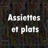 Assiettes et plats